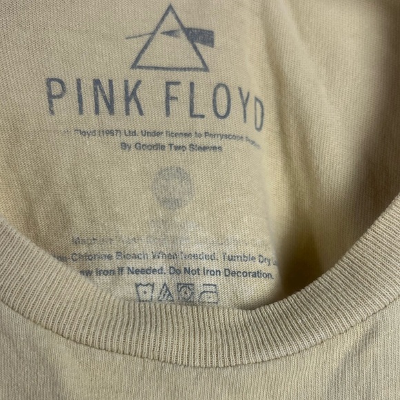 Pink Floyd Tie Dye Dark Side of the Moon Graphic Tee S/M - Picture 3 of 4